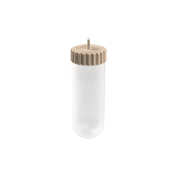 355624_100 mL Polypropylene Bottle with Screw-On Cap, 38 x 102mm - 6Pk
