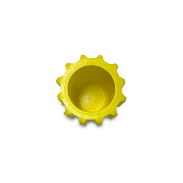 349946-62 mm Diameter Polypropylene Bottle Adapter Sleeve, Quantity of One_1