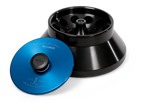 360992_JA-12 Fixed-Angle Aluminum Rotor, Biosafety Lid- 12 x 50 mL, 12,000 rpm, 23,200 x g